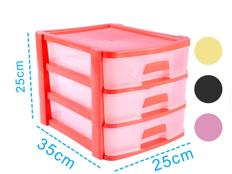 Tonton Çekmece 3 Katlı Organizer Evrak Rafı No:4 - ASR2001 | ID3503