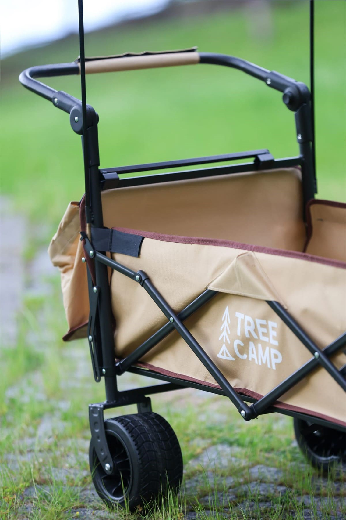 Tree Camp Katlanır Sistemli Tenteli Vagon Arabası