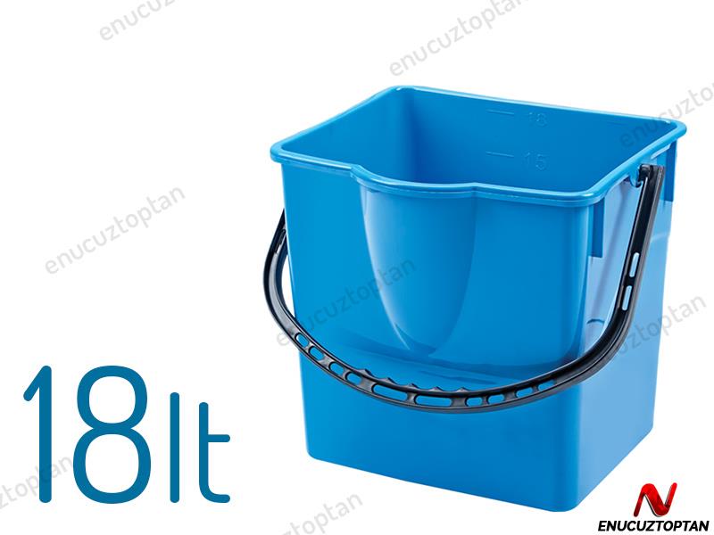 Üçtem CK771 Çift Kovalı Plastik Presli Temizlik Arabası | ID1655