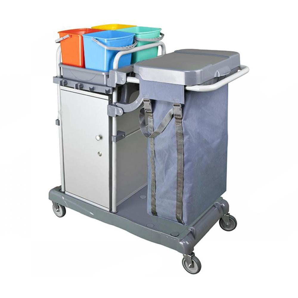 Üçtem KA845DK Dinamik Dolaplı Krom Kat Arabası | ID1613