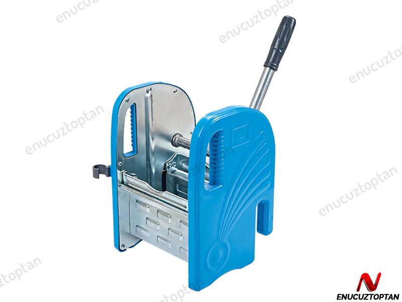 Üçtem TK721 Tek Kovalı Krom Presli Temizlik Arabası | ID1659