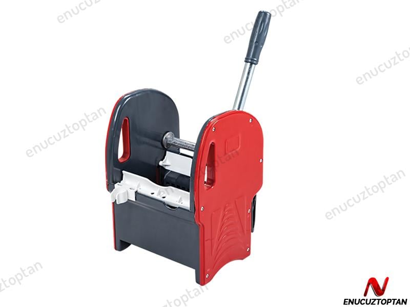 Üçtem TK722 Tek Kovalı Plastik Presli Temizlik Arabası | ID1660 