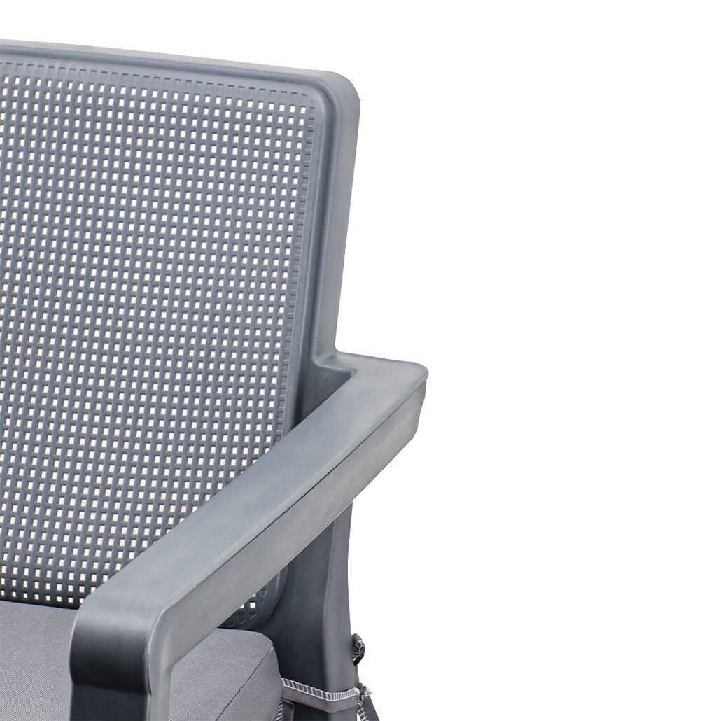 Violet Prestij Minderli 4 Kişilik Balkon & Bahçe Oturma Grubu + Sehpa | ID6001