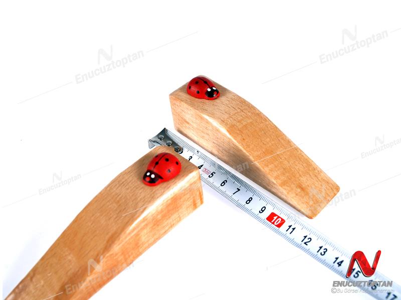 Yapışkanlı Ahşap Kapı Tutacağı Stoperi 11 cm | ID4615