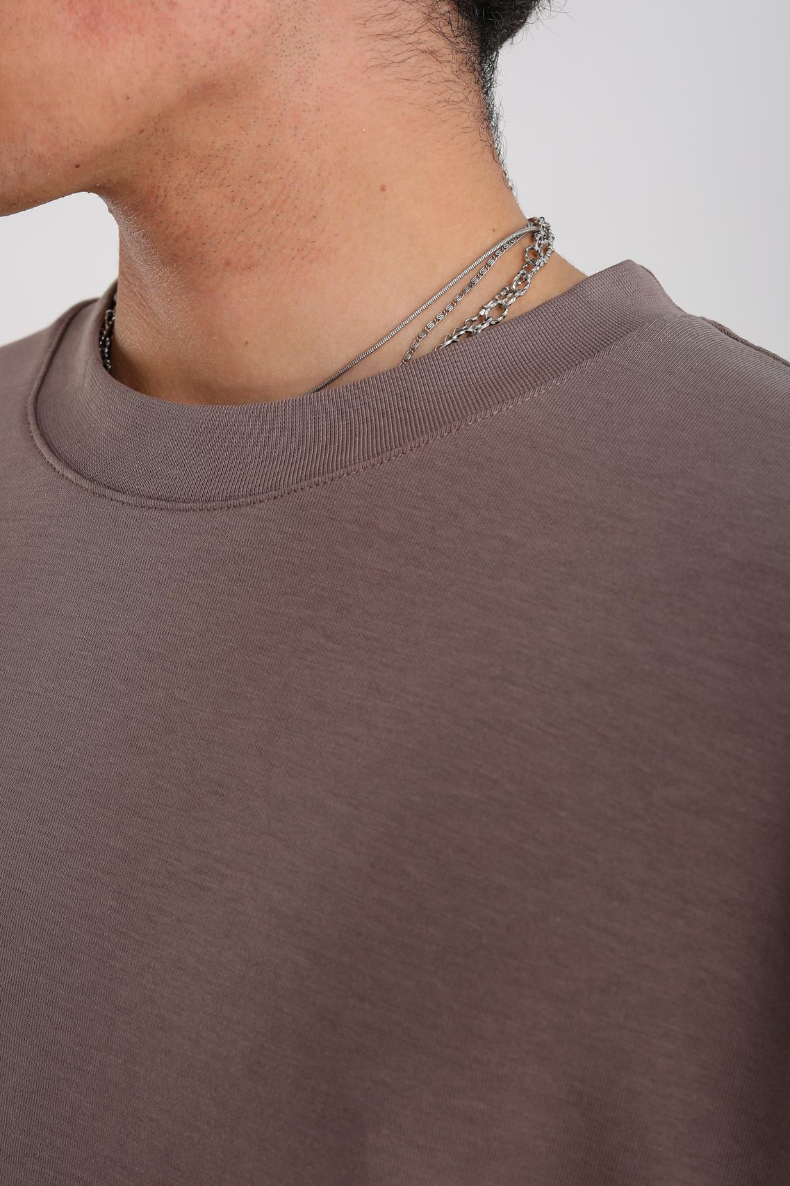 Kahve Basic Oversize Rv Tshirt