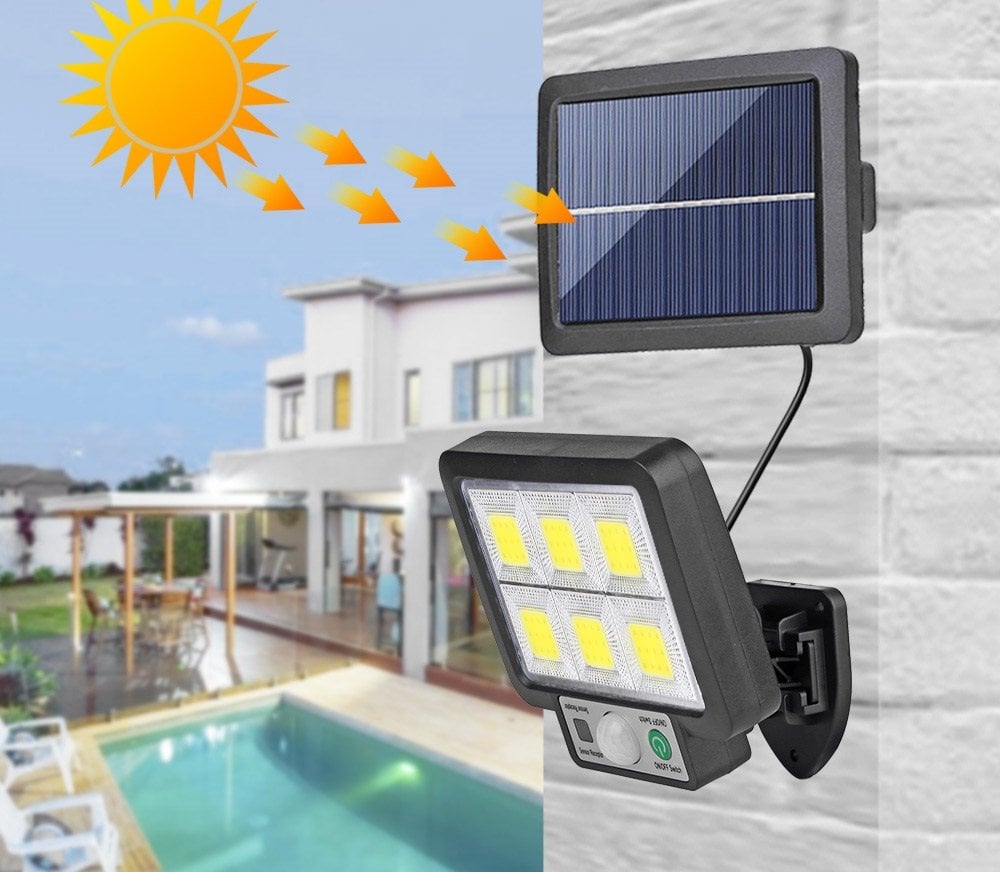 Powermaster JX-F72 Solar Panelli Hareket Sensörlü Duvar Lambası İçerik