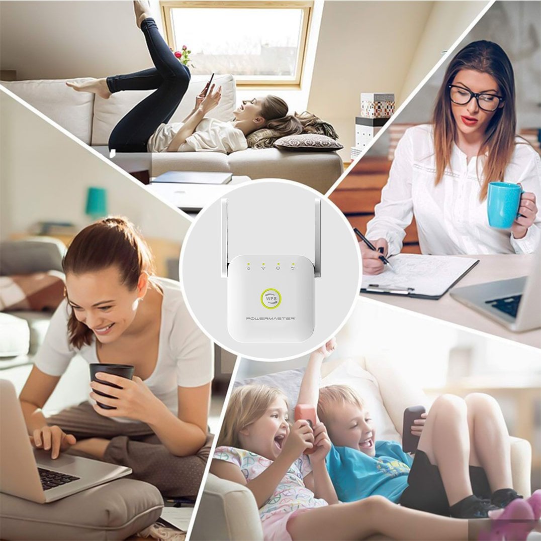 Powermaster PW-WR22 300 Mbps 2 Anten USB WiFi Repeater+Access Point