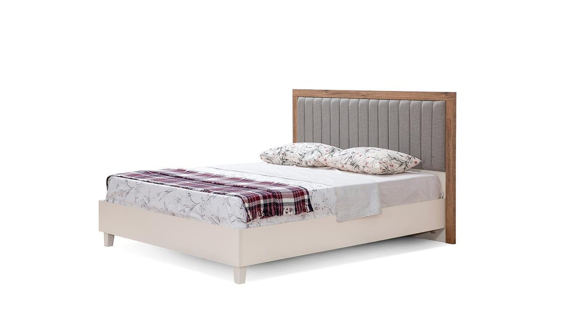 ASYA COUNTRY 160 LIK KARYOLA SETİ - (M77 - MAT AYTAŞI) - Gündoğdu Mobilya