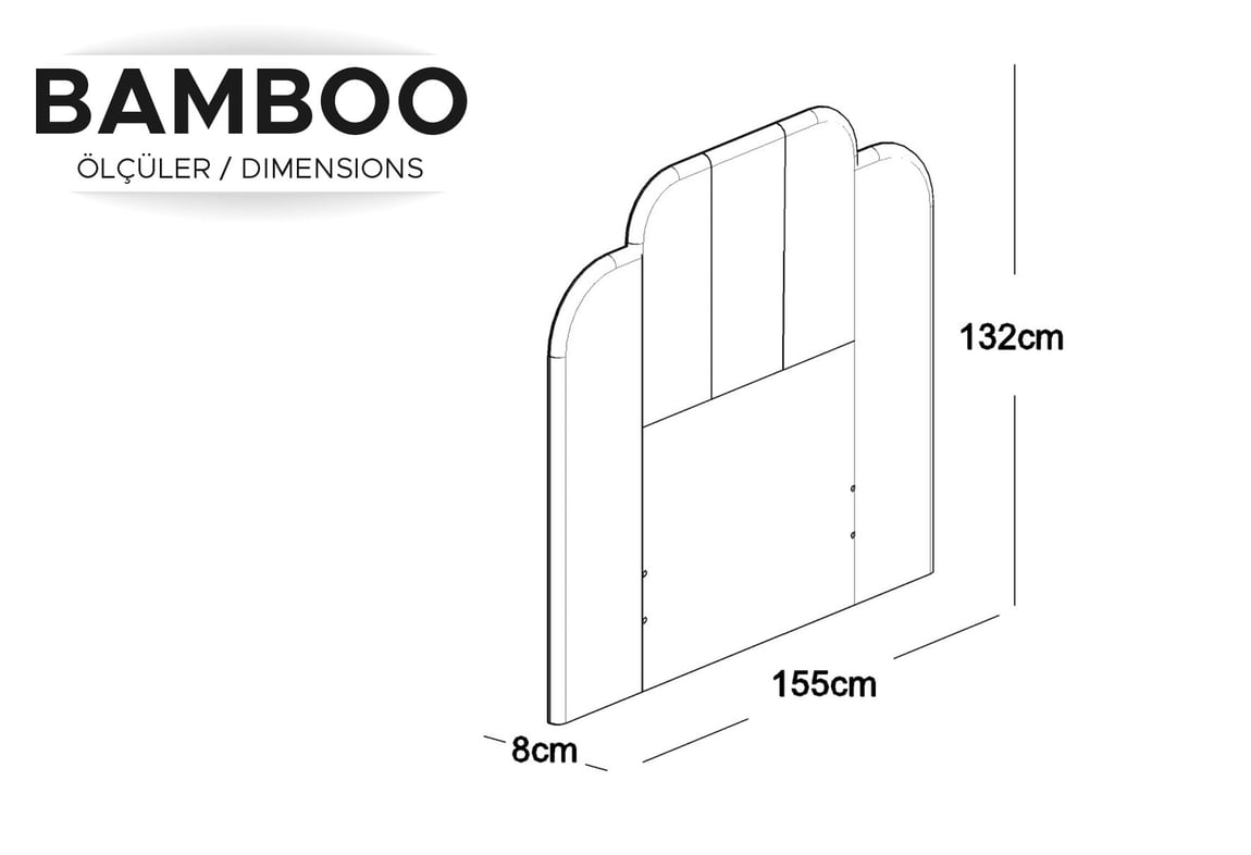 Bamboo Yatak Seti 120x190