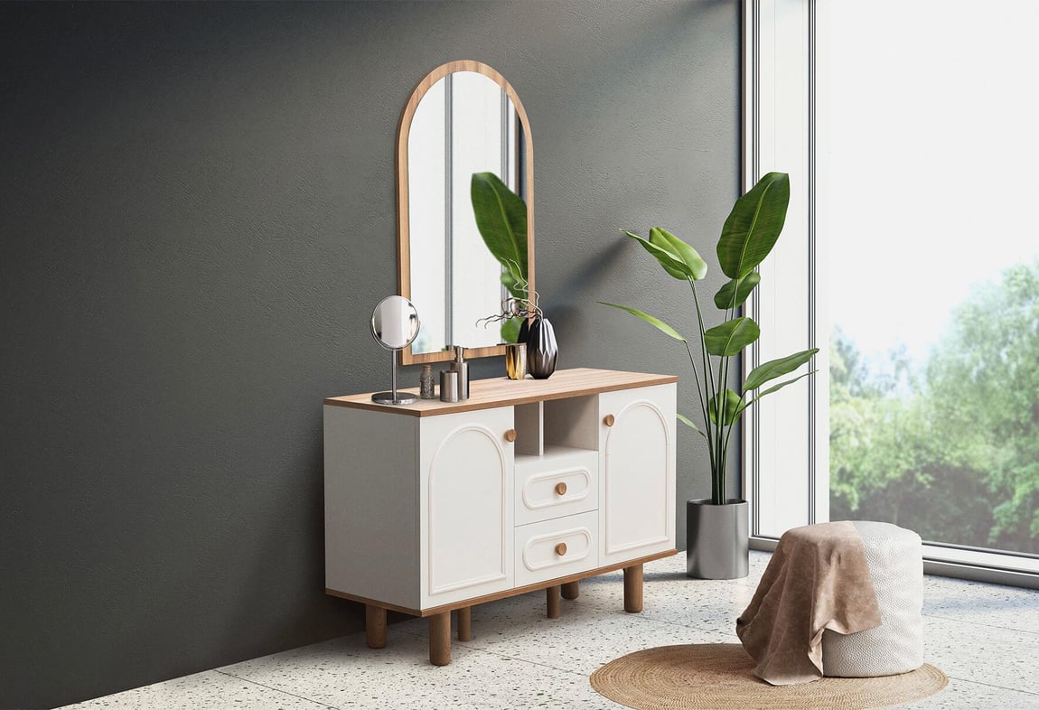 Biga Aynalı Şifonyer