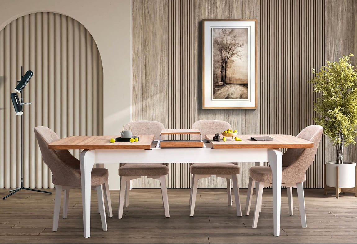 Bohem Yemek Masası Takımı