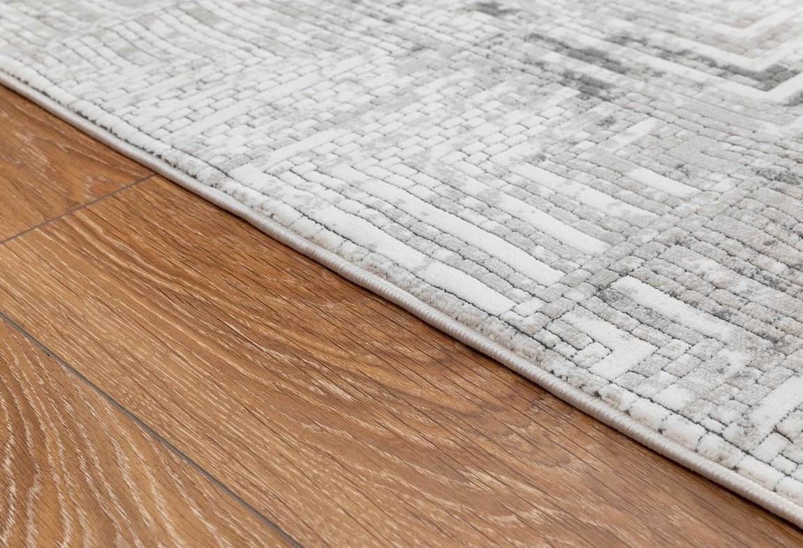 Butik Krem/Gri Halı 80x150 (BT337)