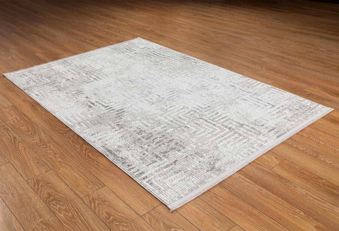 Butik Krem/Gri Halı 80x150 (BT337)