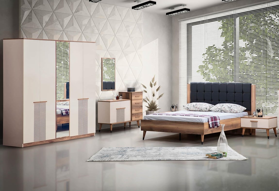 Fulya 5 Kapılı Yatak Odası Takımı