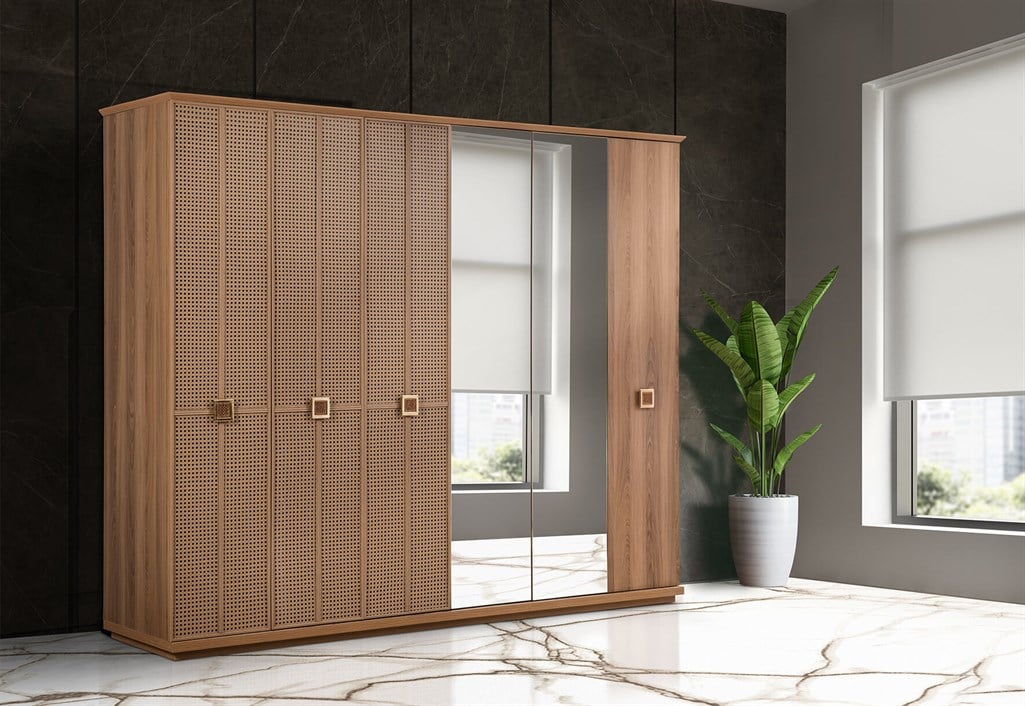 Hazeran 5 Kapılı Yatak Odası Takımı