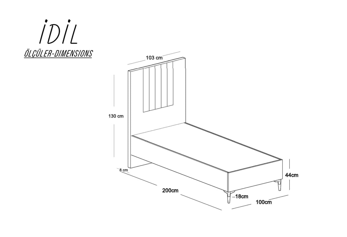 İdil Açılır Baza 100x200