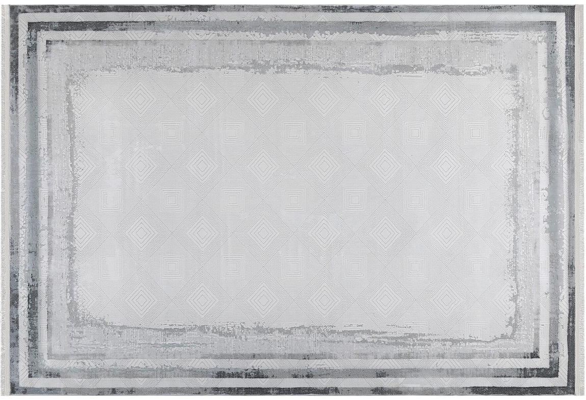 Kadife Gri Halı 100x200 (KF414A)