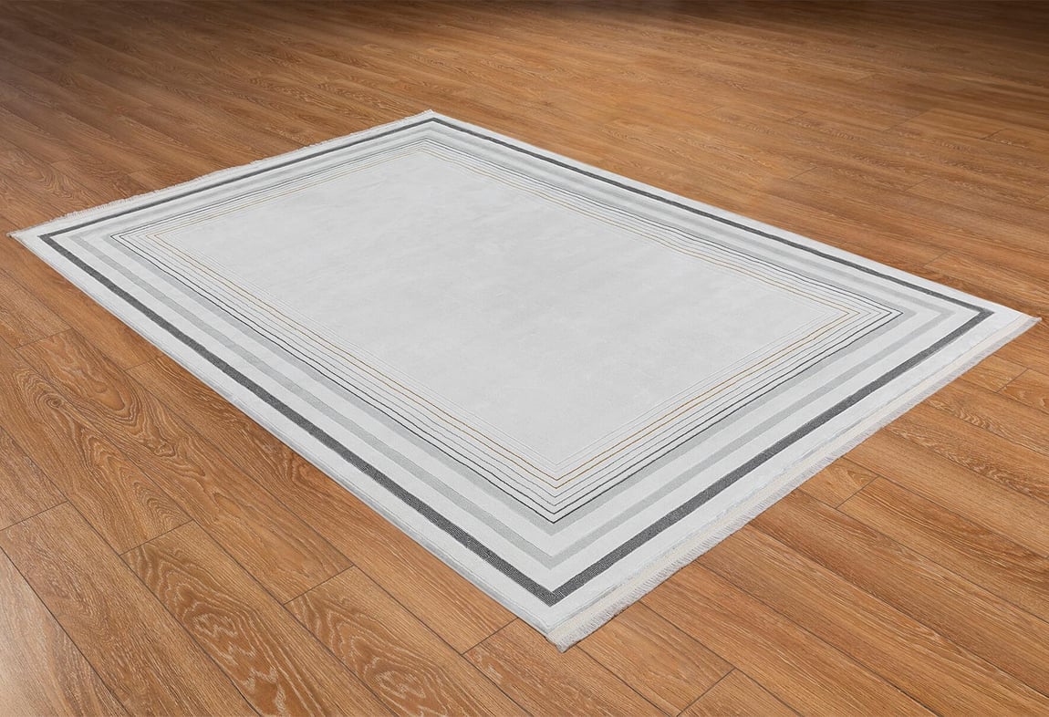 Kadife Gri Halı 120X180 (KF401)