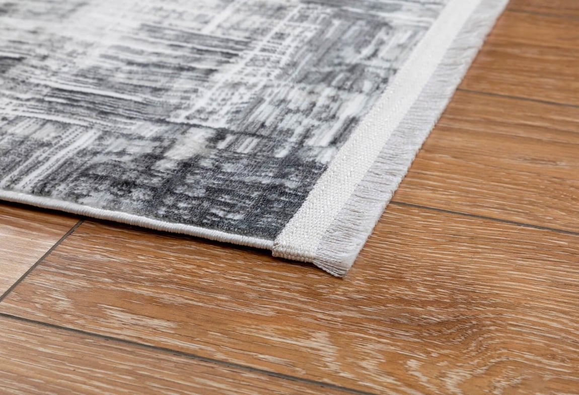 Kadife Gri Halı 120x180 (KF411A)