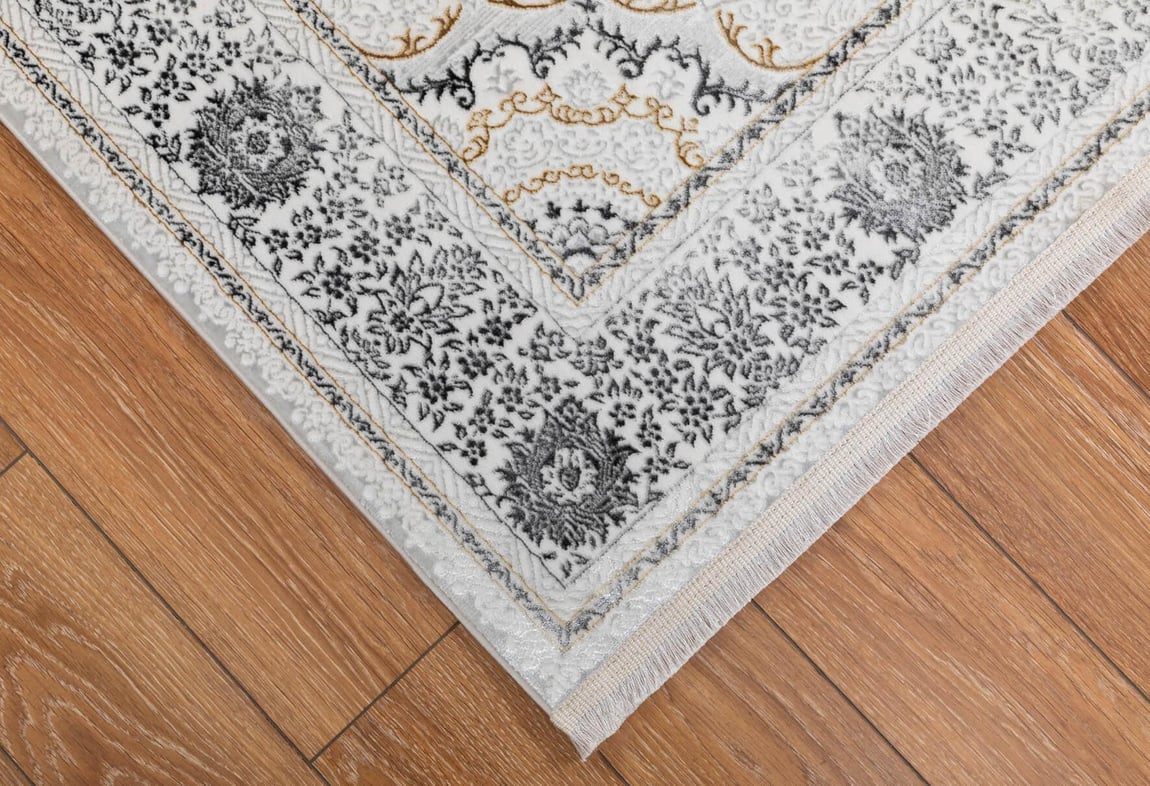 Kadife Gri Halı 160X230 (KF501)