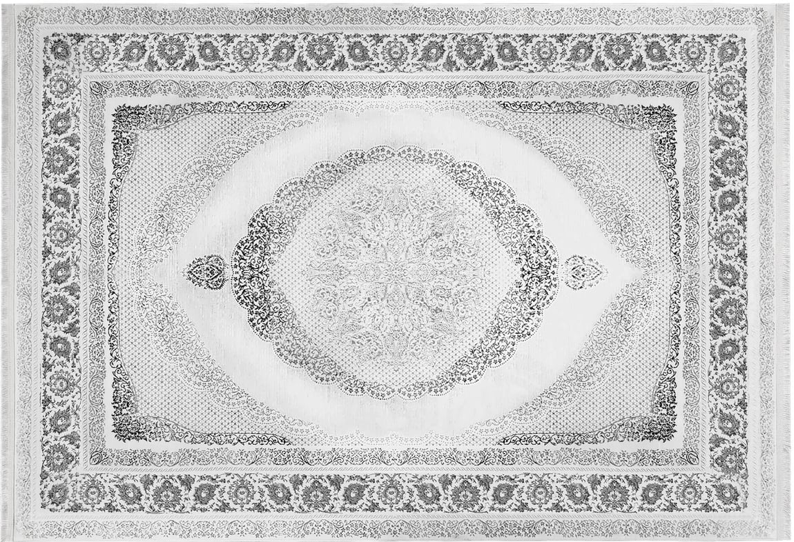 Kadife Gri Halı 160X230 (KF504)