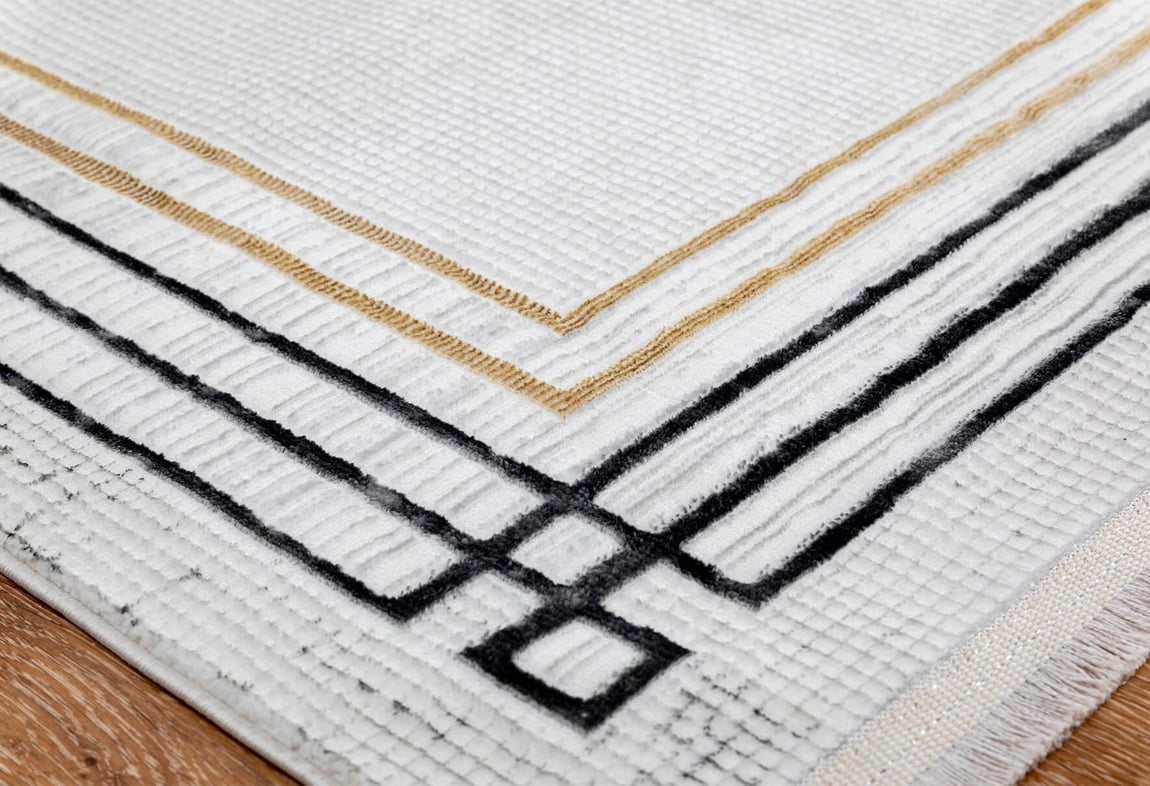 Kadife Gri Halı 200X290 (KF433A)