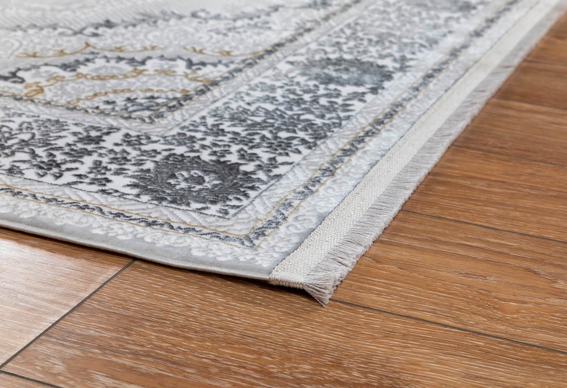 Kadife Gri Halı 200X290 (KF501)