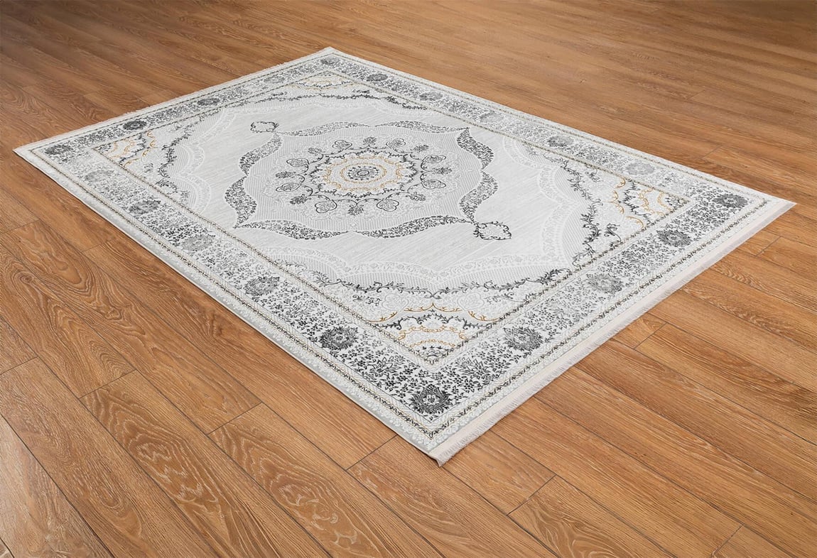 Kadife Gri Halı 200X290 (KF501)