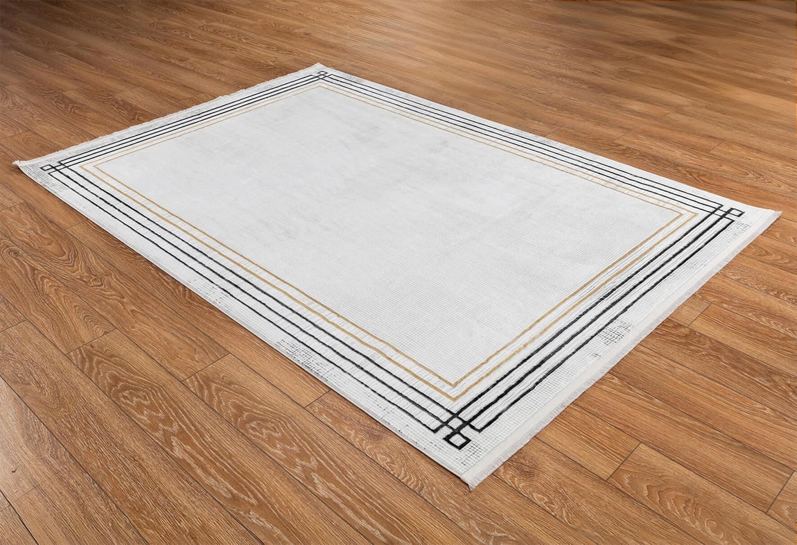 Kadife Gri Halı 80x150 (KF433A)