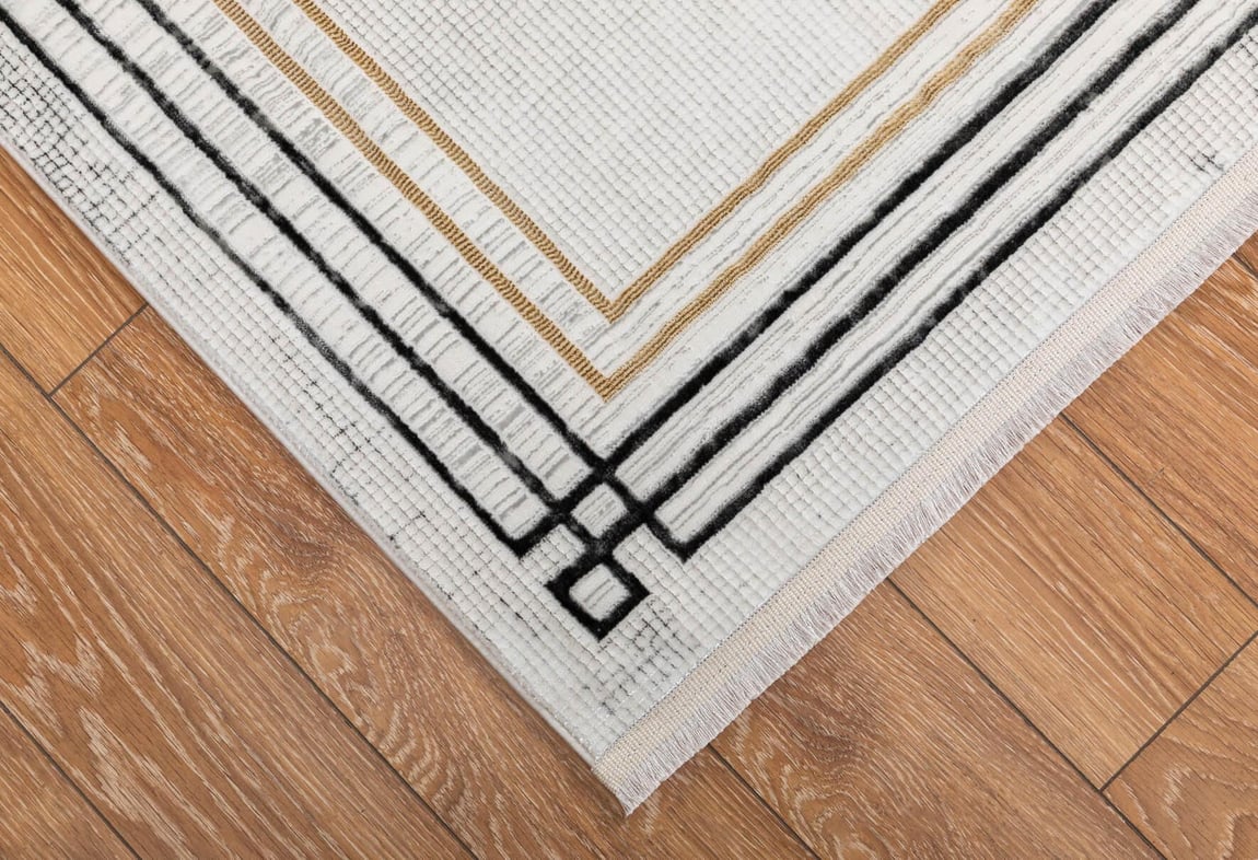 Kadife Gri Halı 80x150 (KF433A)