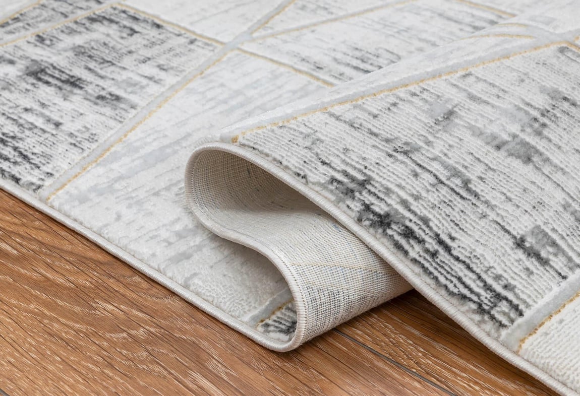 Kadife Gri Halı 80x150 (KF456A)