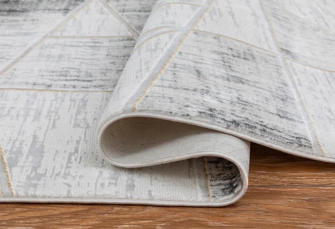 Kadife Gri Halı 80x150 (KF456A)