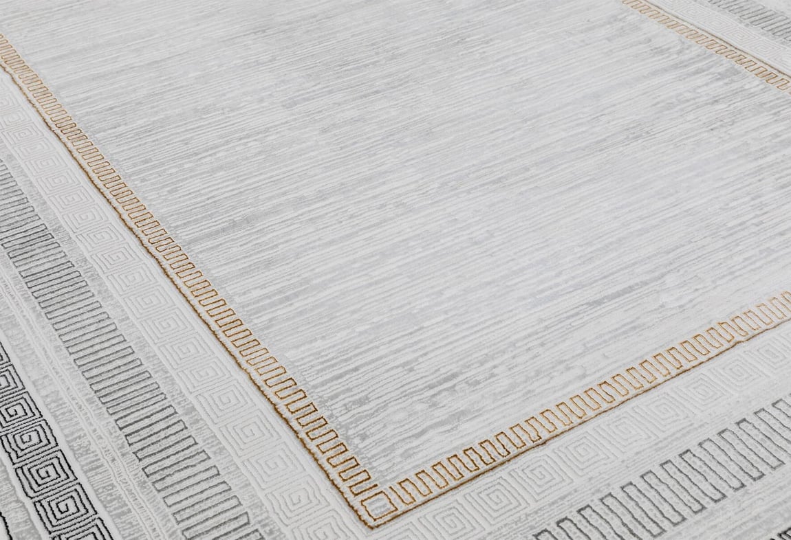 Kadife Gri Halı 80x300 (KF406A)