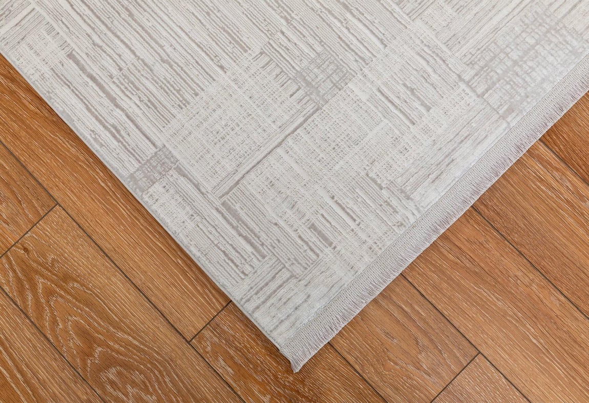 Kadife Krem Halı 80x150 (KF411A)