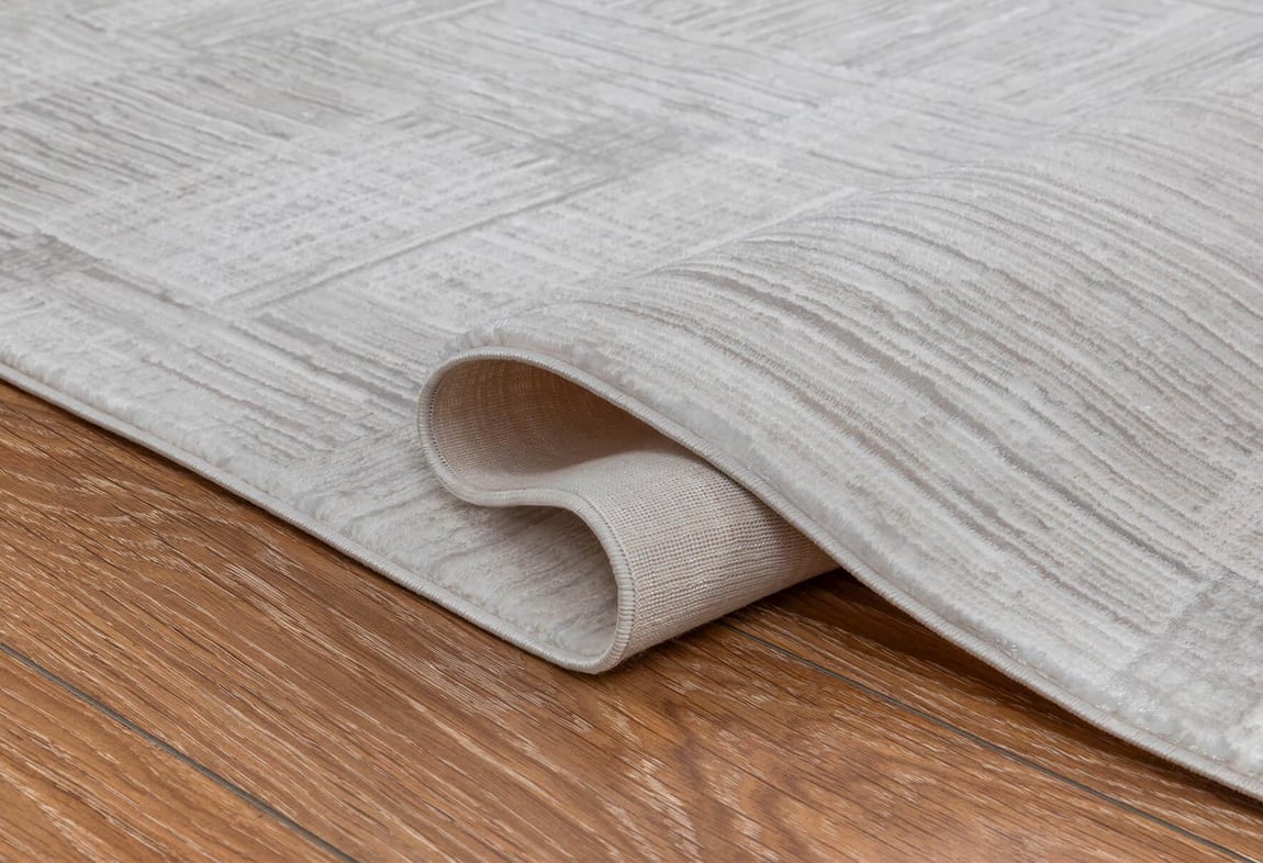 Kadife Krem Halı 80x150 (KF411A)