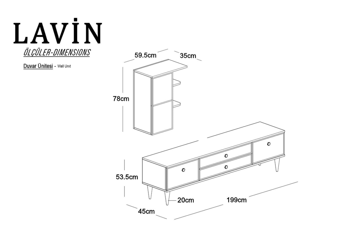 Lavin Yemek Odası Takımı