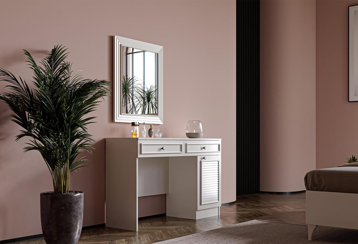 Melis Makyaj Masası Ayna Paneli