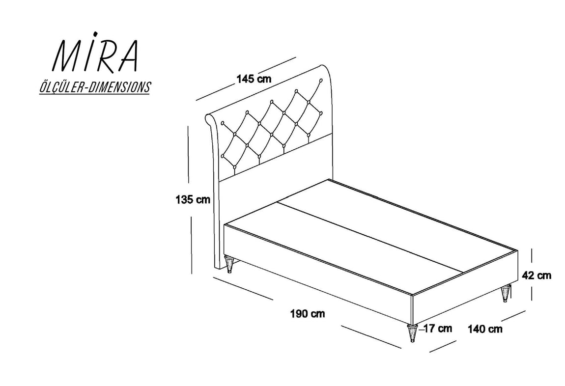 Mira Açılır Baza 140x190