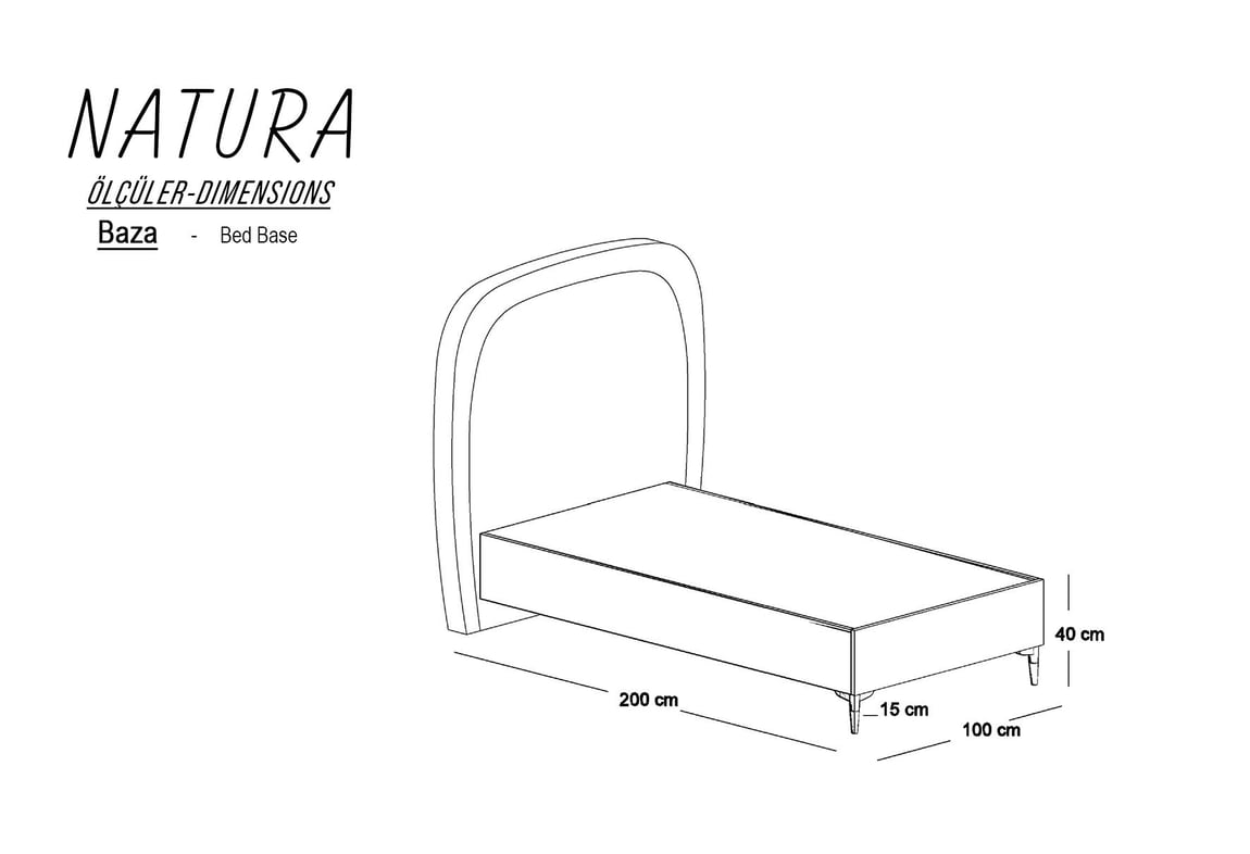 Natura Baza Kasası 100x200