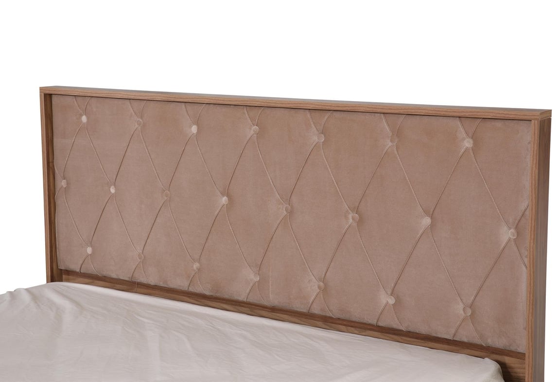 OPTİMA 150 LİK BAŞLIK   - ( M89 / E40  -  SÖĞÜT / KREM KUMAŞ) - Gündoğdu Mobilya