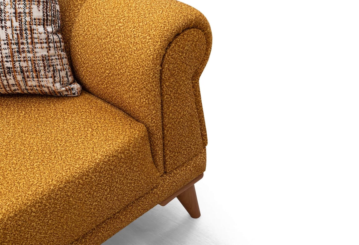 Retro Koltuk Takımı (Hardal)