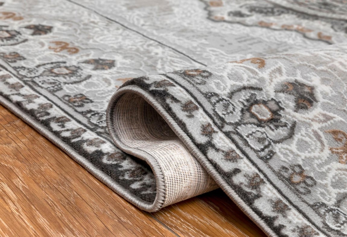 Ritim Gri Halı 100x300