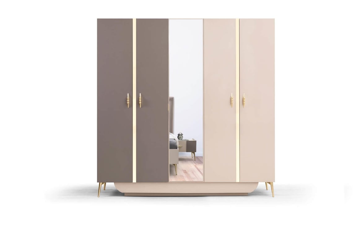 Sahil 5 Kapılı Dolap