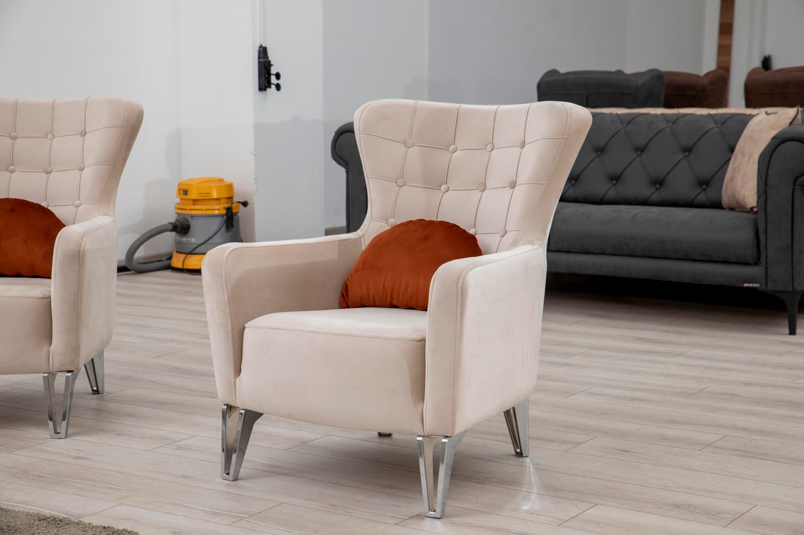 Sementa Berjer (Krom Ayaklı-Sütlü Kahve) | Gündoğdu