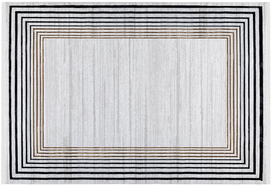 Marina Krem/Antrasit Halı 200X290 (MN410)