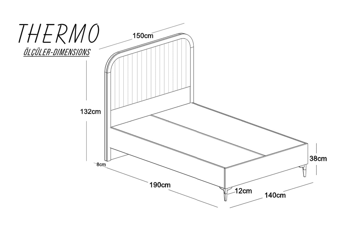 Thermo 140X190 Açılır Baza  Modeli | Gündoğdu Mobilya