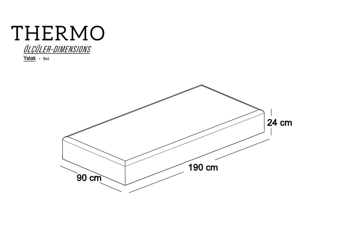 Thermo Yatak Seti 100x200