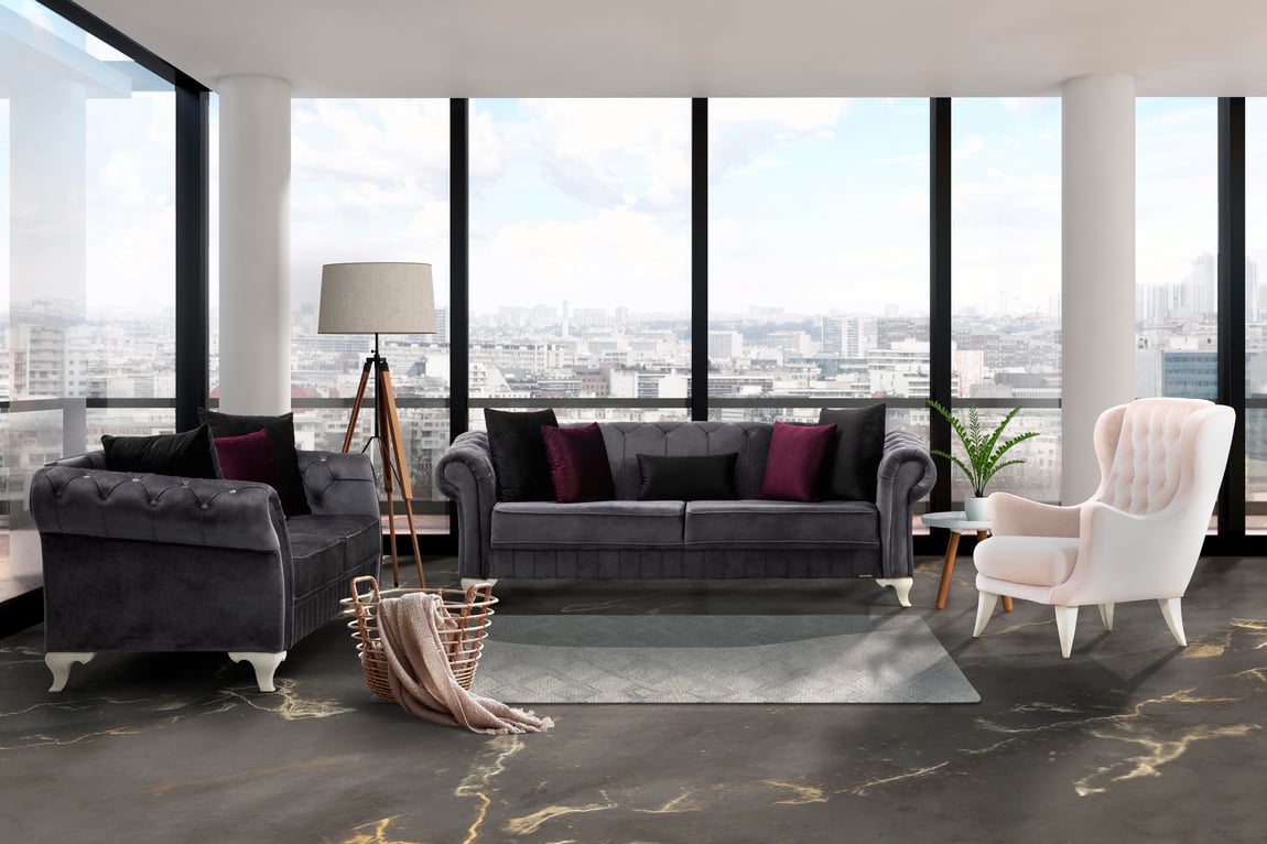 Aden Koltuk Takımı ( Lacivert)