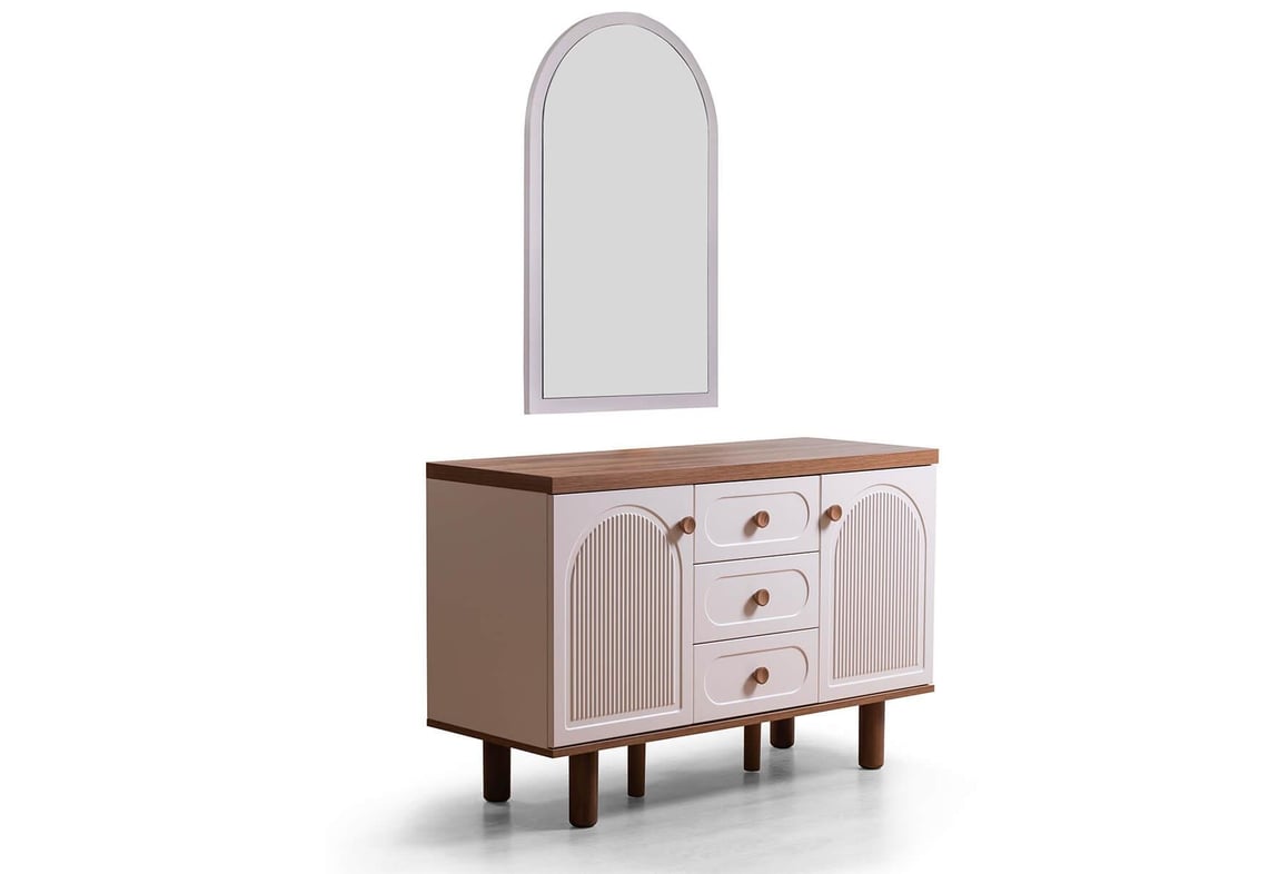 Bohem Aynalı Şifonyer