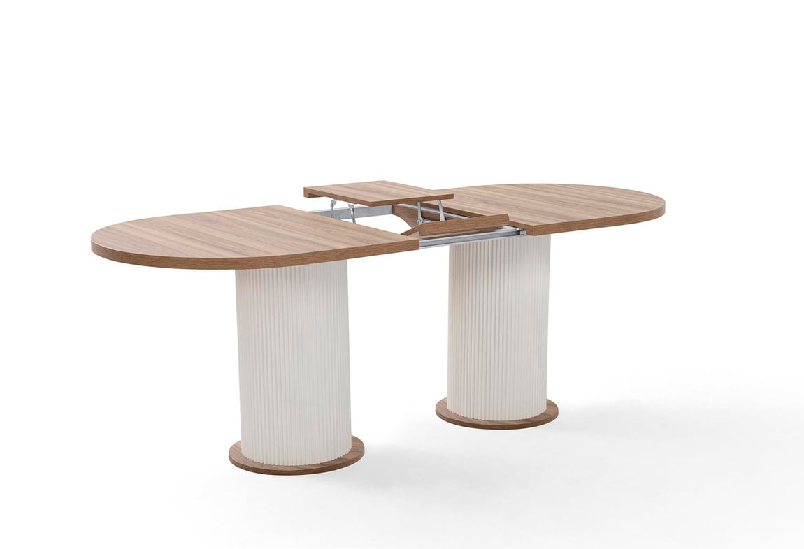 Bohem Elips Açılır Yemek Masası 175'lik - (Dut)
